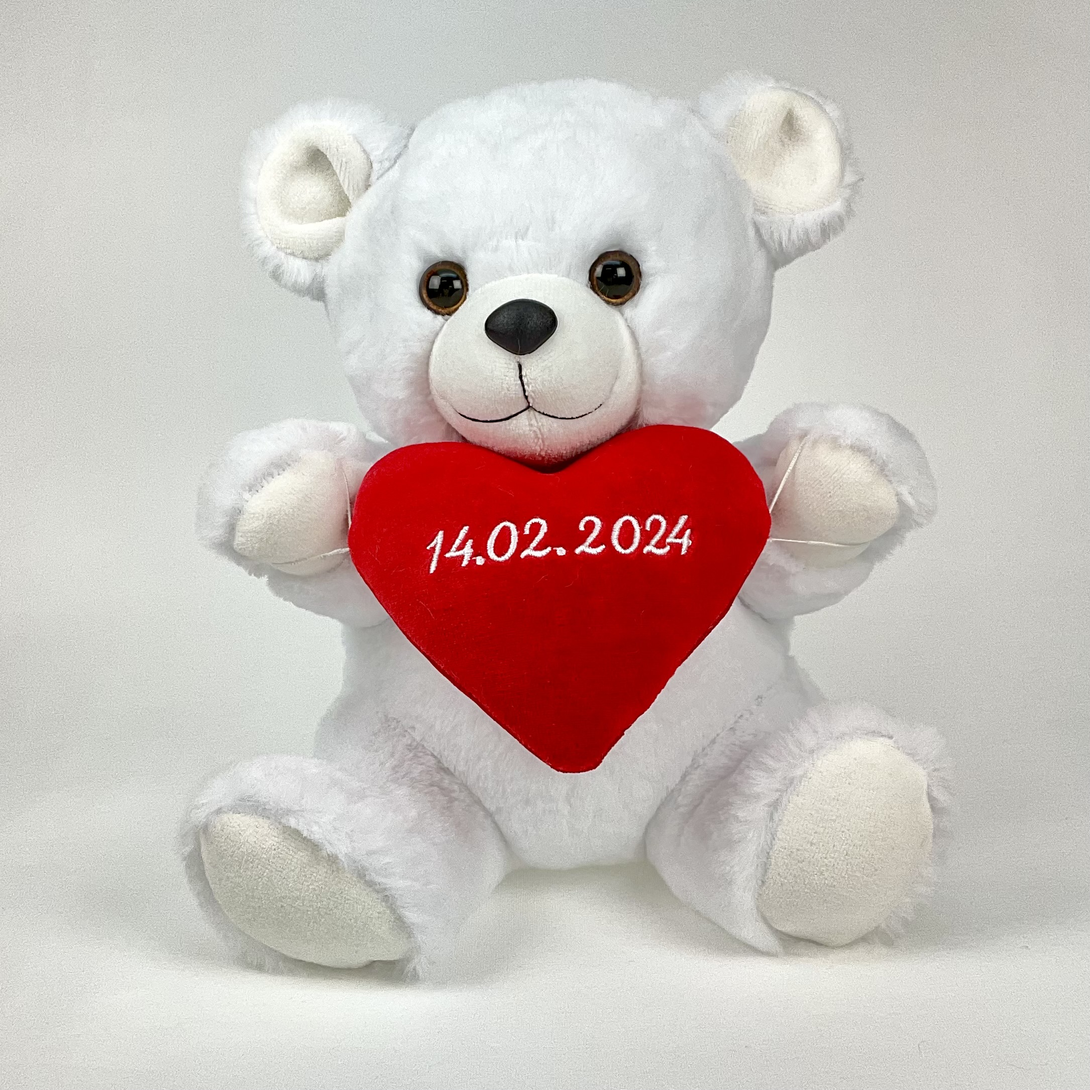 Teddybär mit Herz Helena