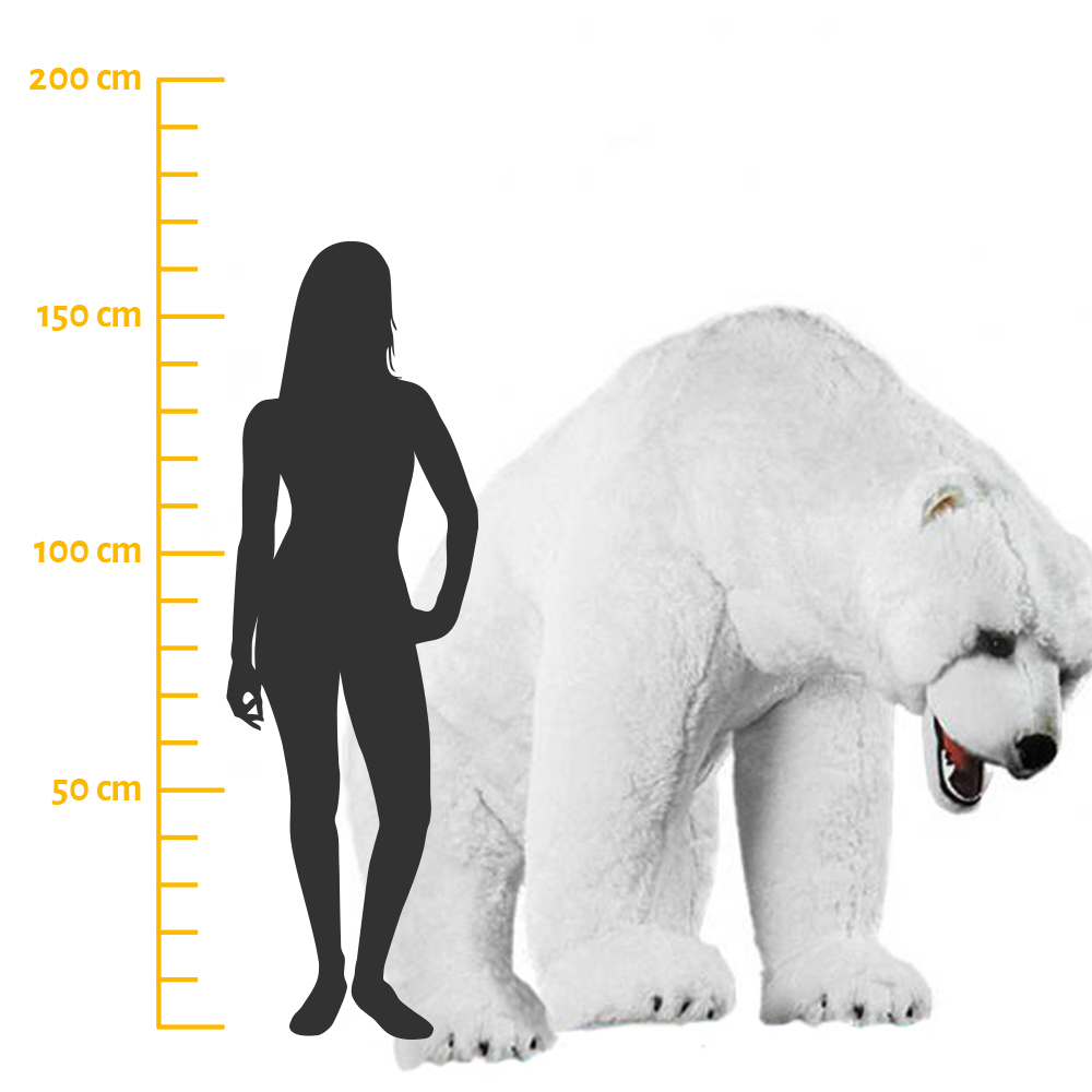 Eisbär Plüschtier XXL