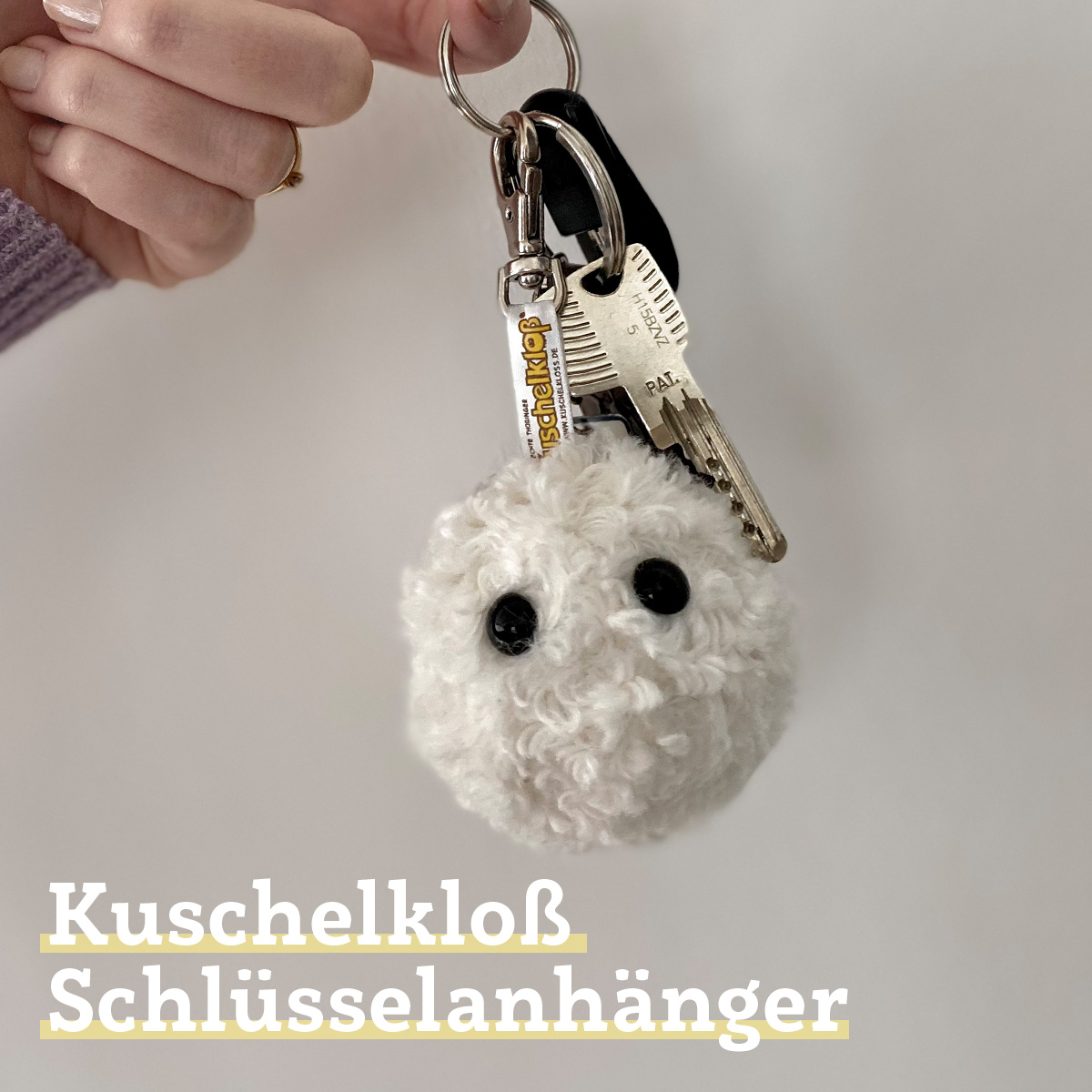 Kuschelkloß Schlüsselanhänger