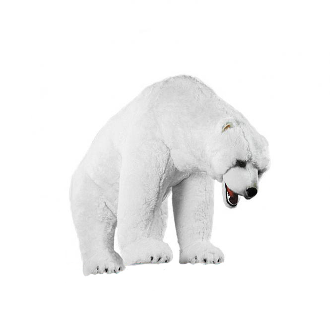Riesen Kuscheltier Eisbär