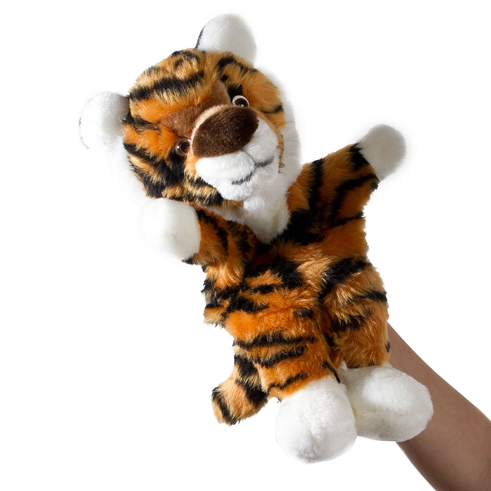 Handpuppe Tiger