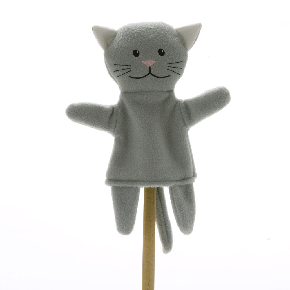 Handpuppe Katze 