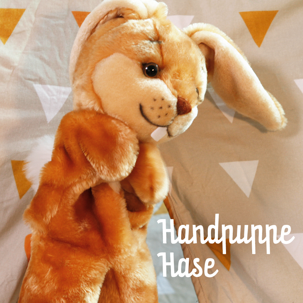Hase Handpuppe