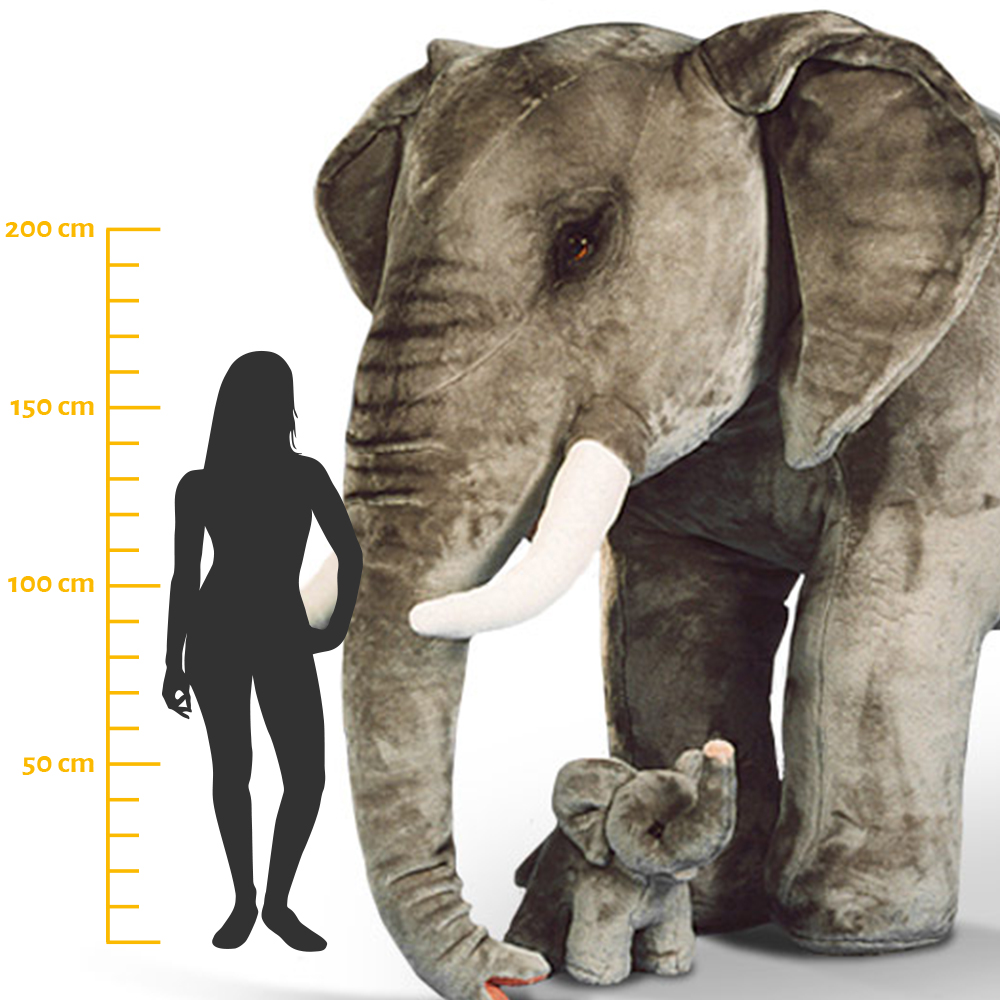 Kuscheltier Elefant im XXL Format