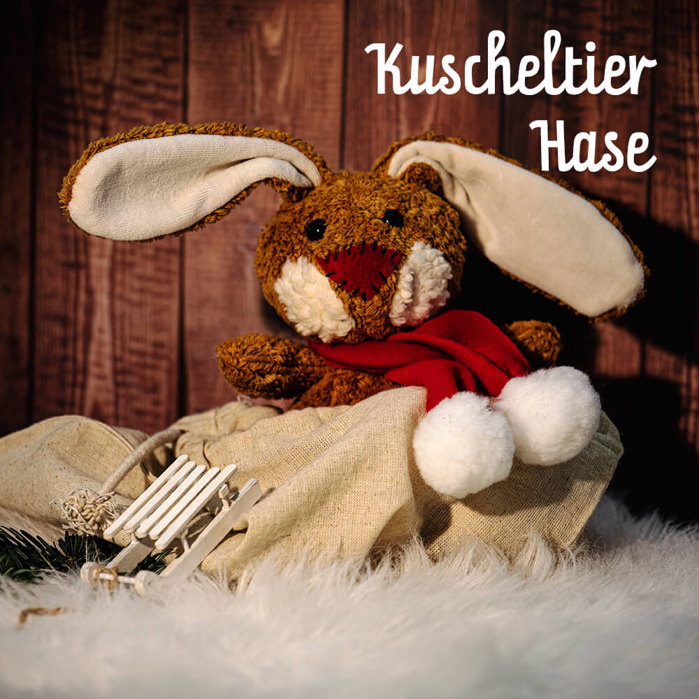 Kuscheltier Hase