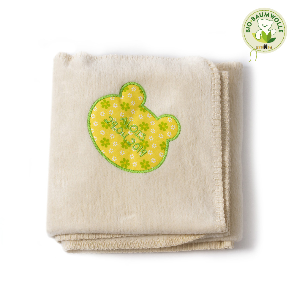 Babydecke Frosch Alois