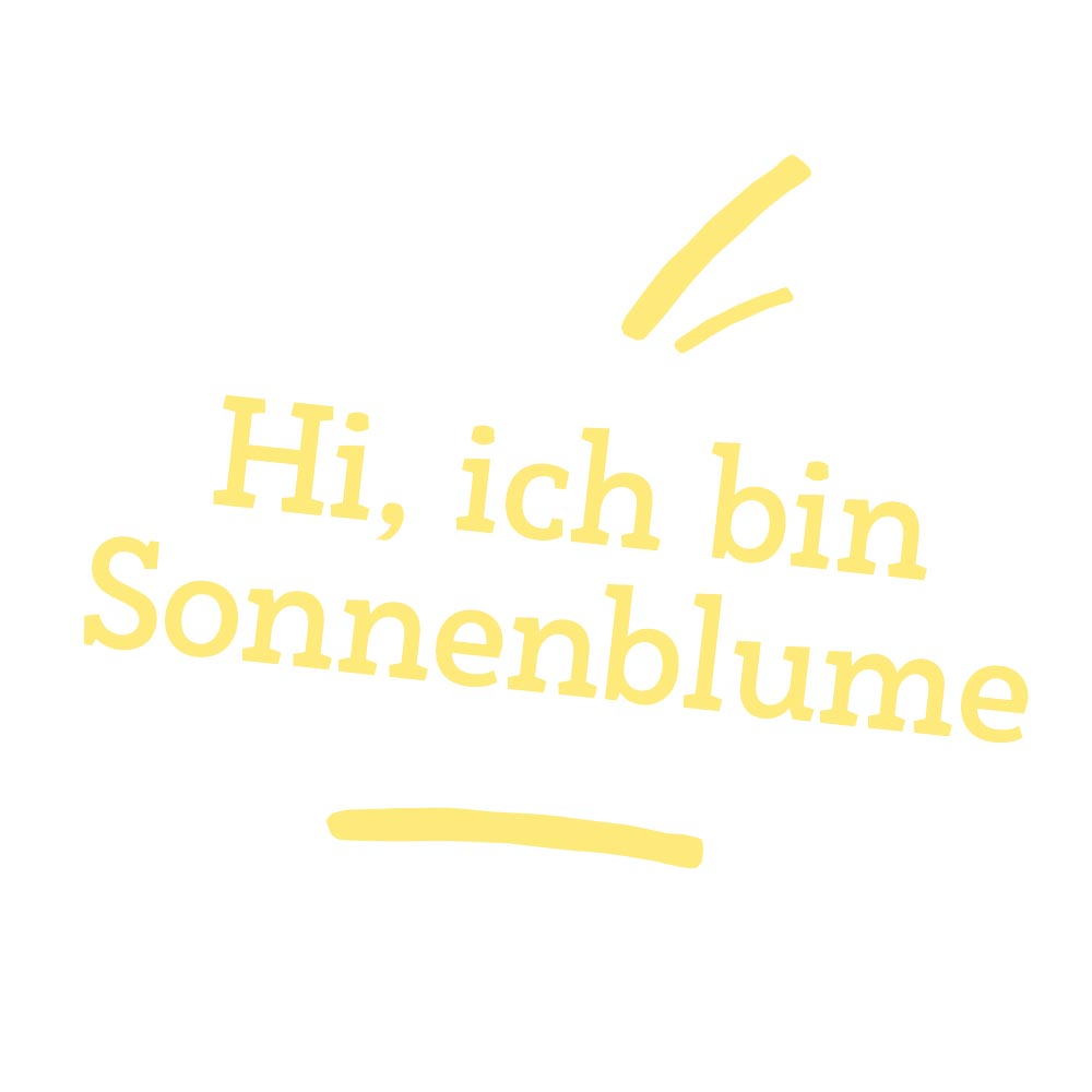 Plüschpferd Sonnenblume