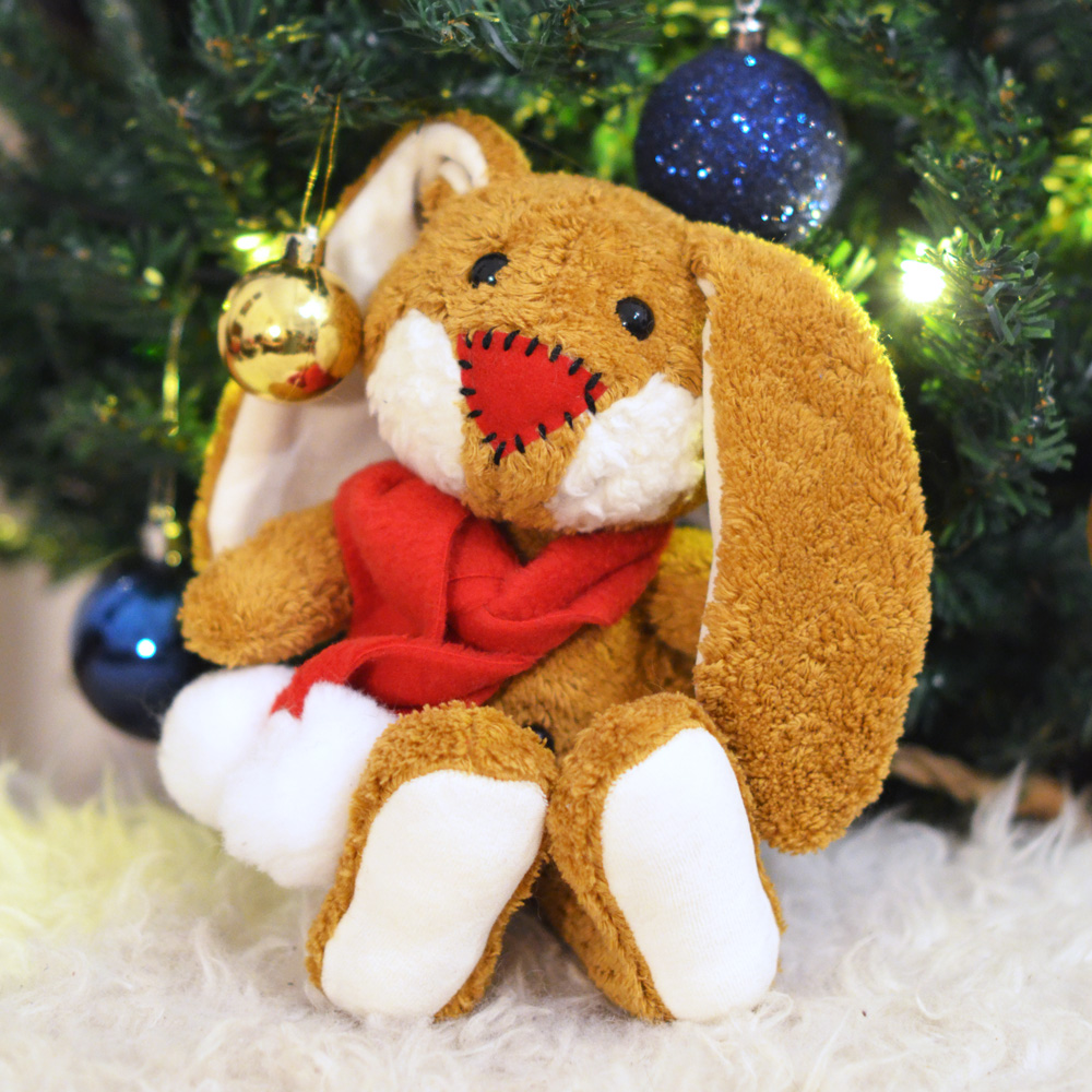 Bio Kuscheltier Hase, Weihnachtsedition