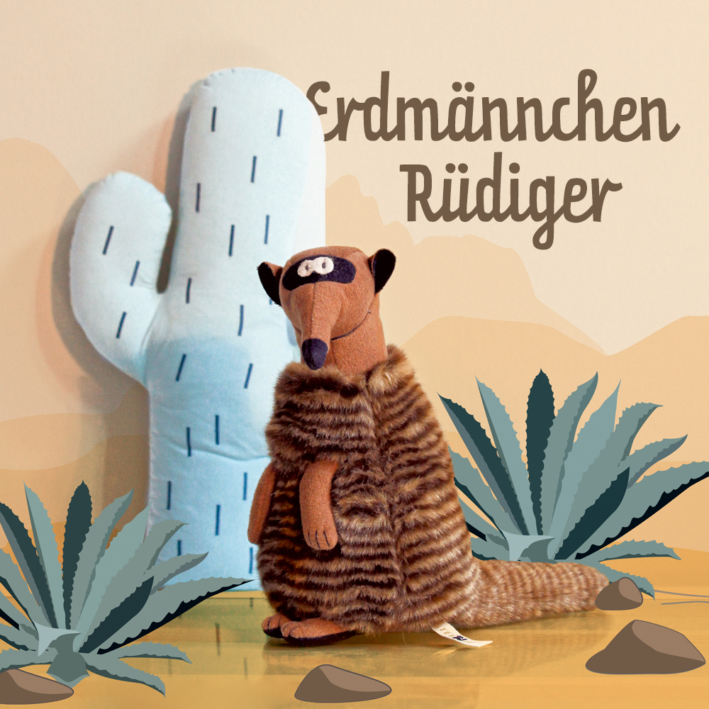 Plüschtier Erdmännchen