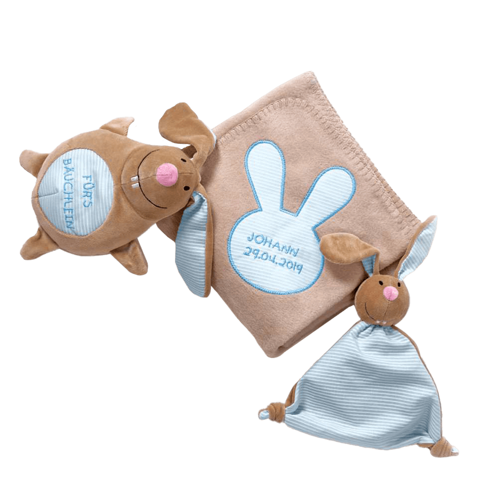 Baby Geschenkset Hase Fidelio