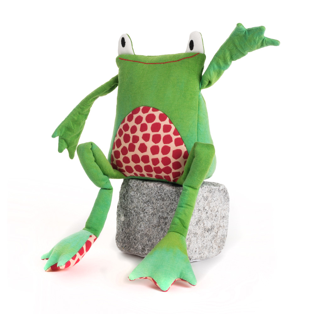 Kuscheltier Frosch