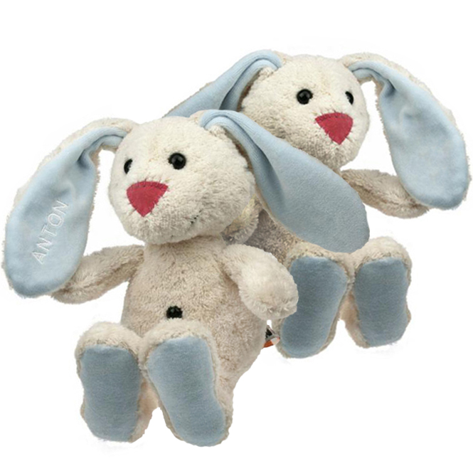 Kuscheltier Geschwistergeschenk Hase