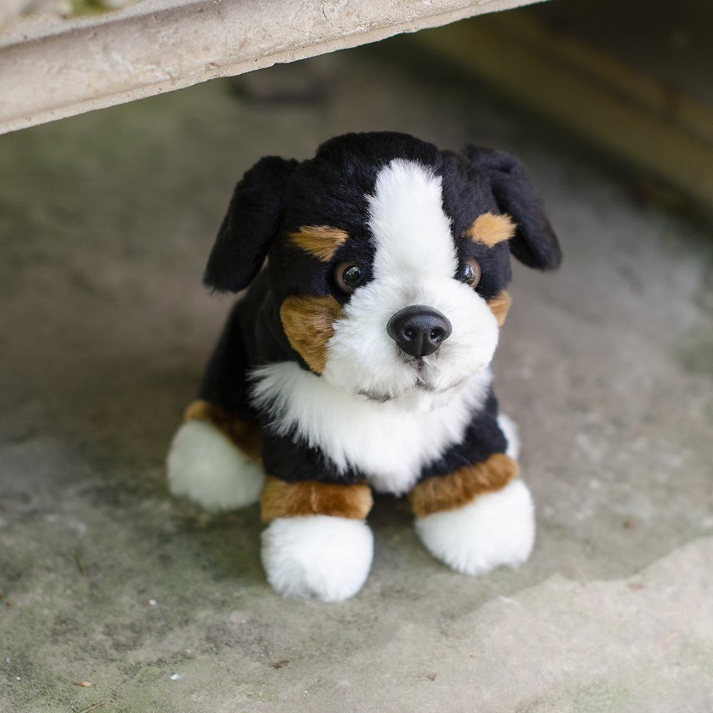 Kuscheltier Berner Sennenhund Bernd, sitzend