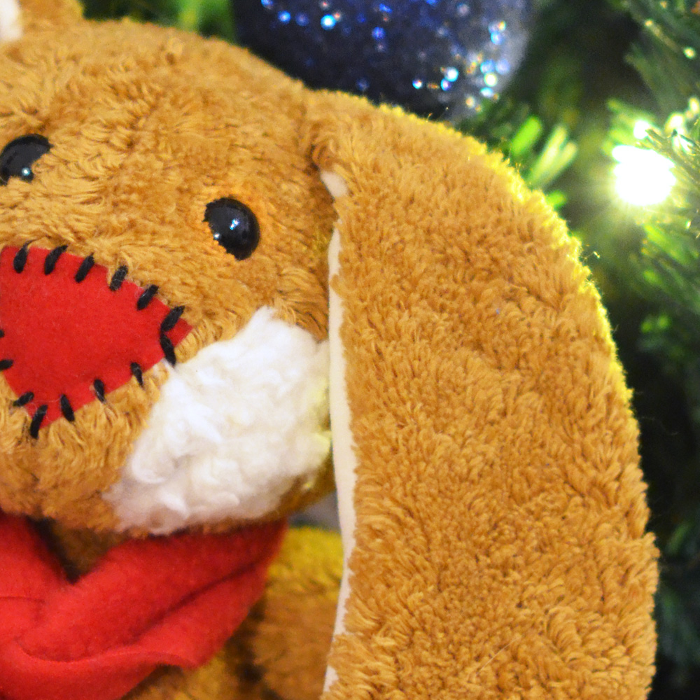 Bio Kuscheltier Hase, Weihnachtsedition