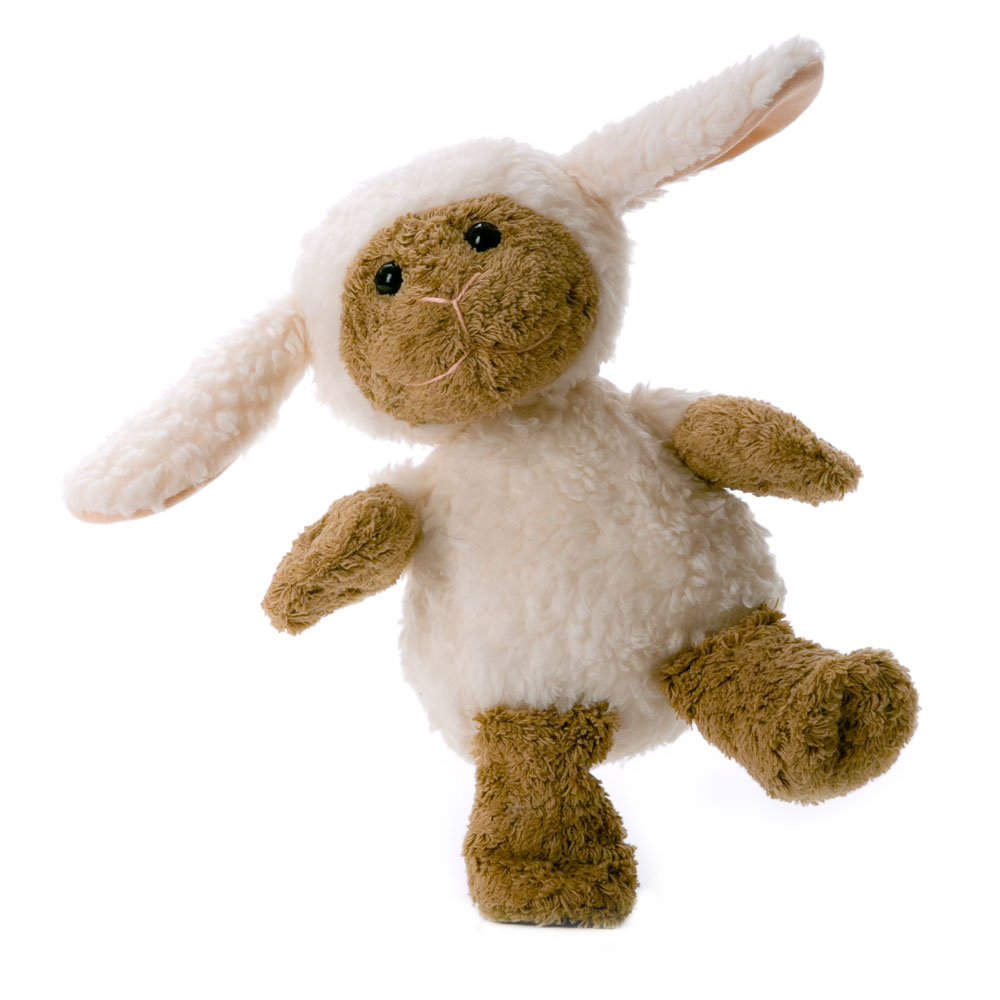 Kuschelschaf in Braun