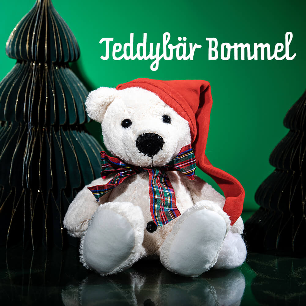 Plüschtier Teddy Bommel