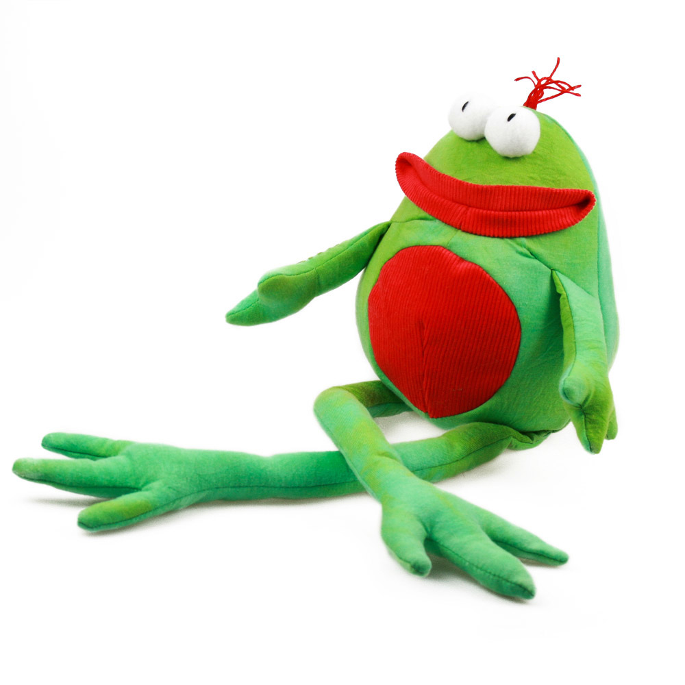 Kuscheltier Frosch Otto