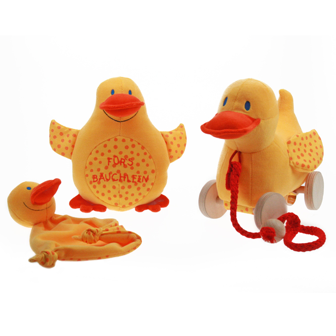 Ente Gustl Ziehtier 