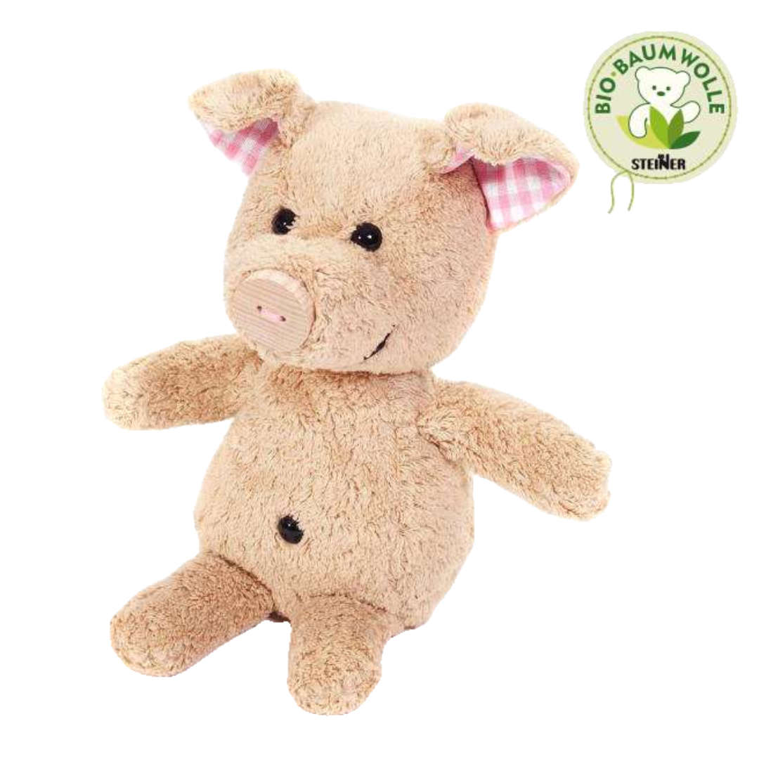 Bio Kuscheltier Schwein Stella