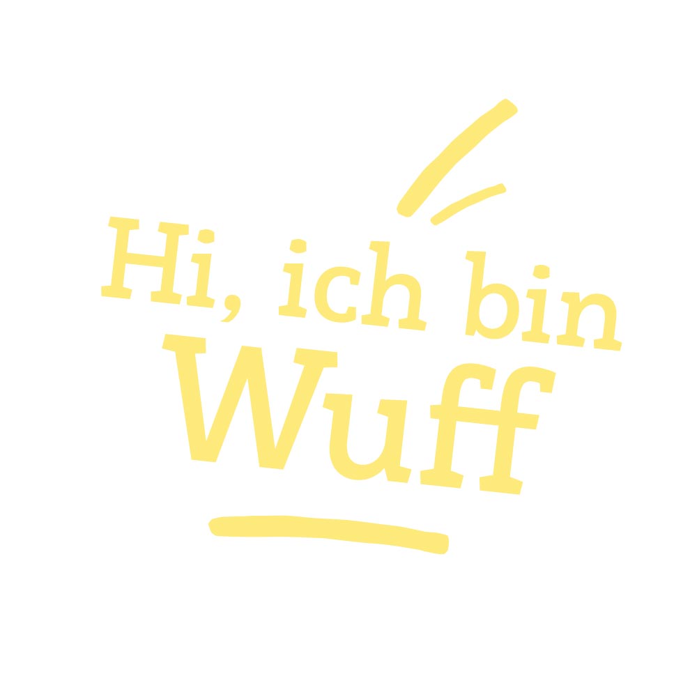 Kuscheltier Hund Wuff