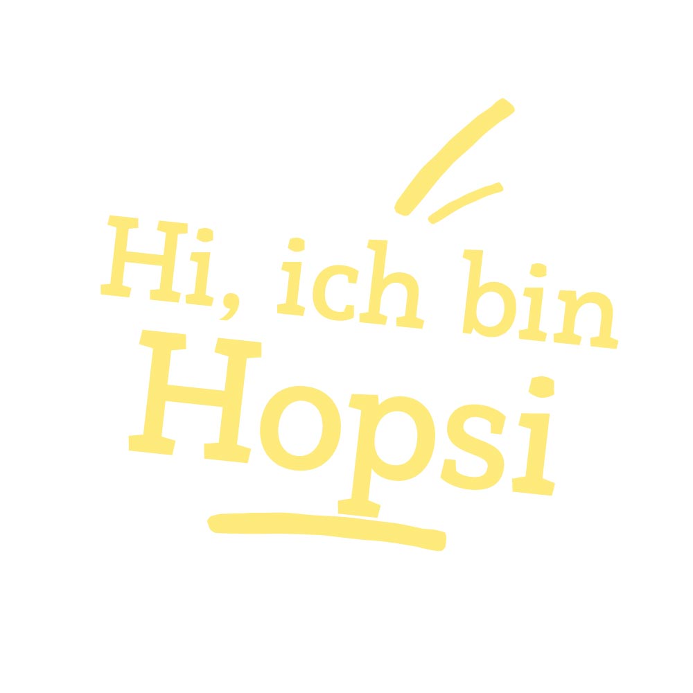 Kuscheltier Hase Hopsi
