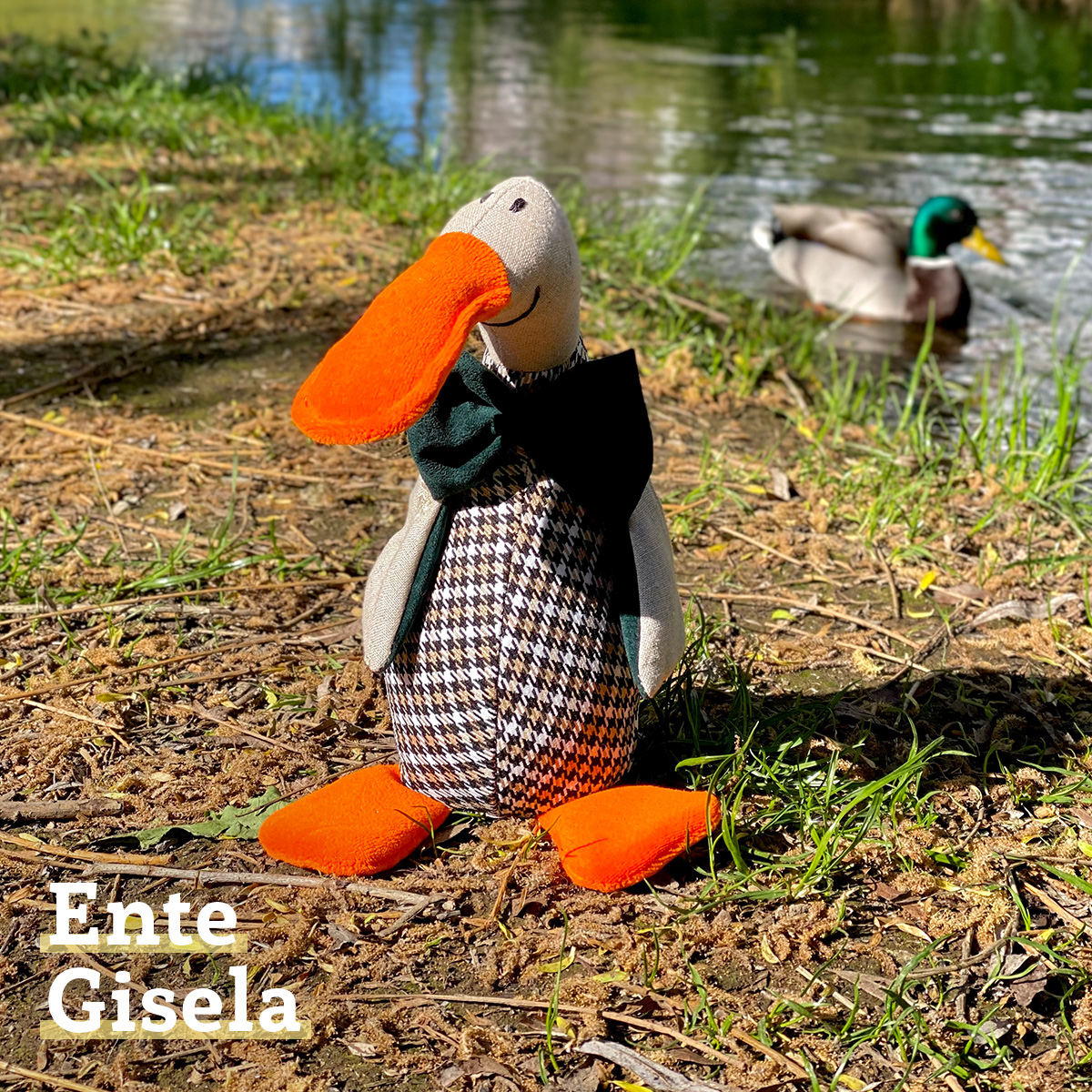 Kuscheltier Ente Gisela