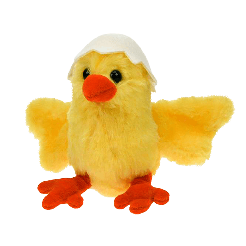 Kuscheltier Küken Kim mit Eierschale