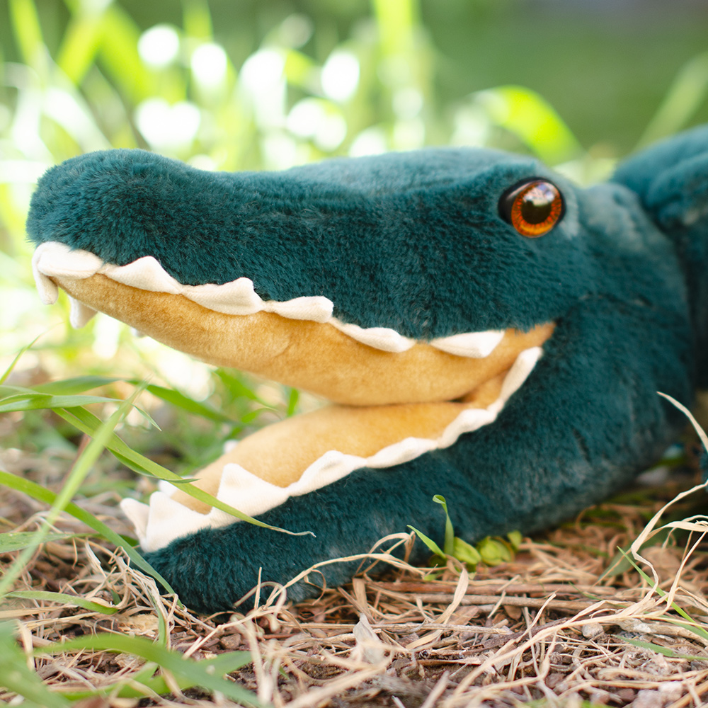 Kuscheltier Krokodil groß