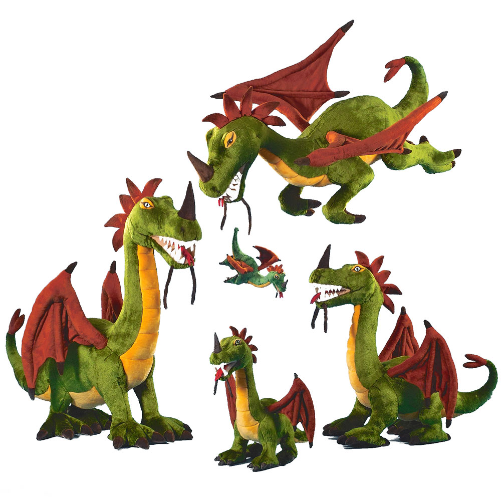 Riesen Kuscheltier Drache