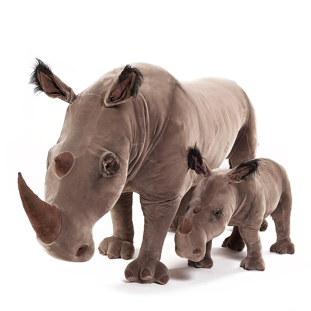 Nashorn Riesen Kuscheltier 