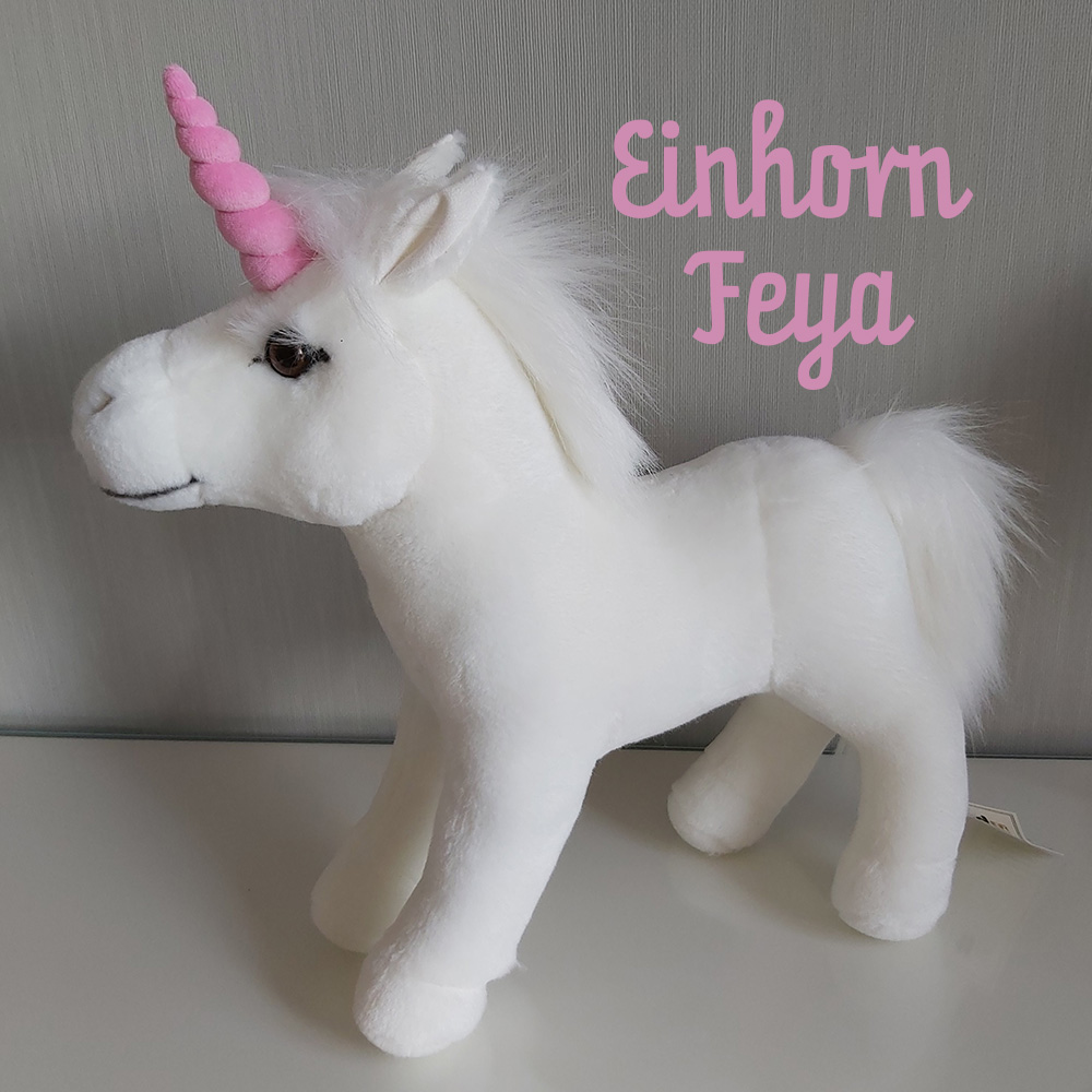 Einhorn Plüschtier Feya