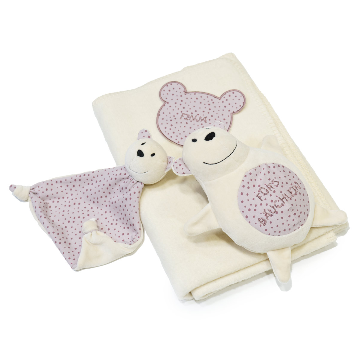 Set Eisbären rosa