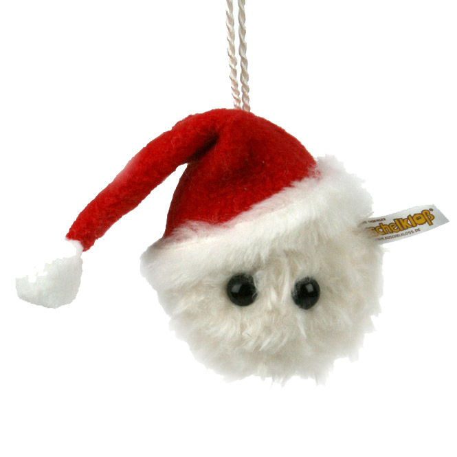 Weihnachtskuschelkloß Schlüsselanhänger