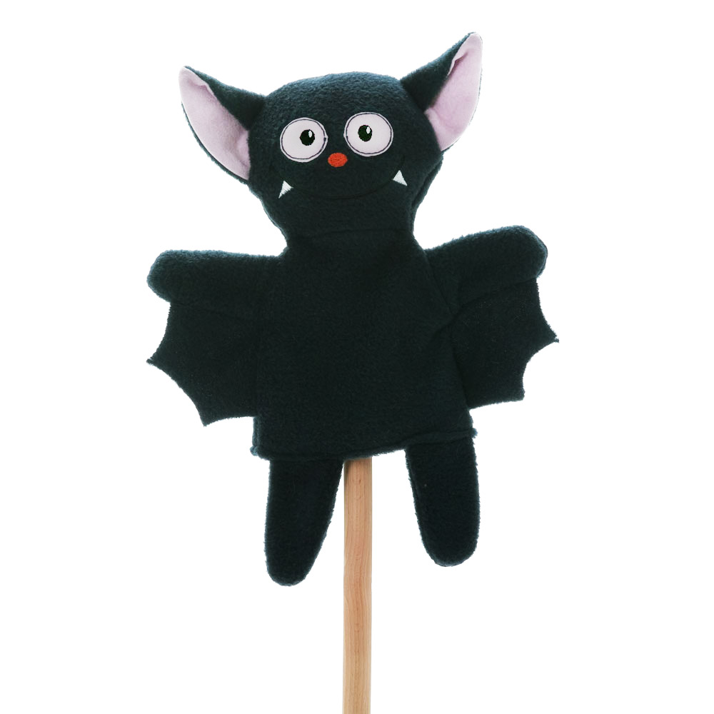 Handpuppe Fledermaus