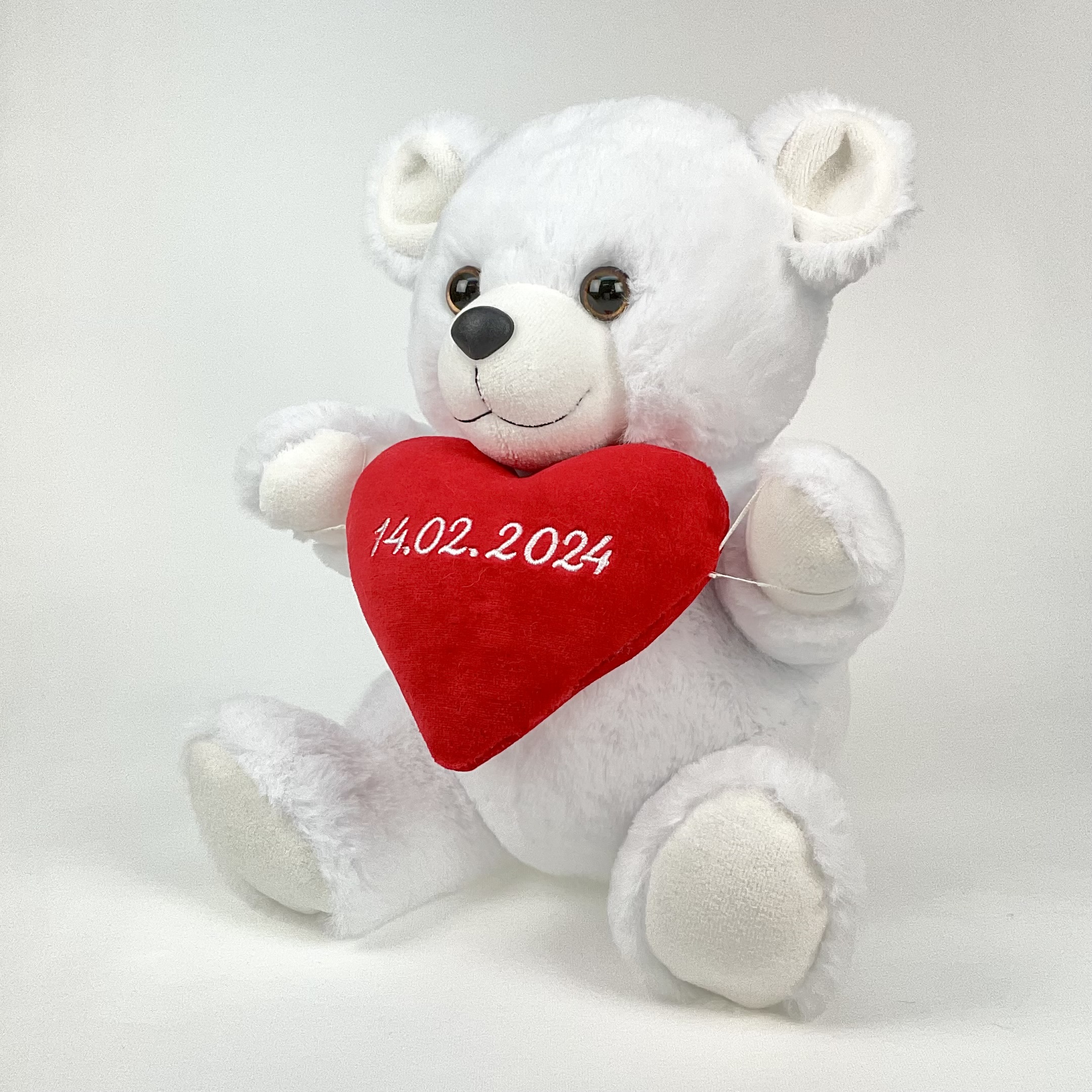 Teddybär mit Herz Helena