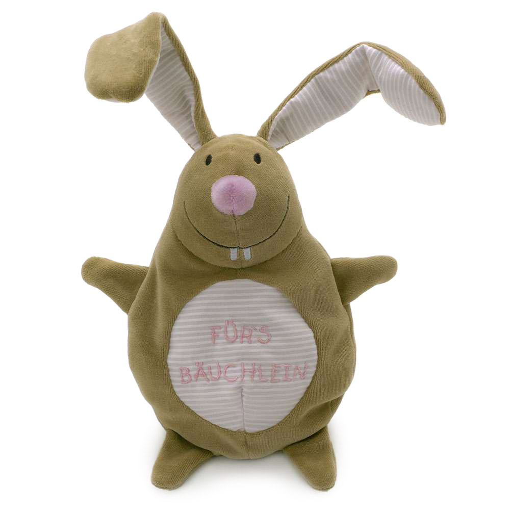 Kirschkernkissen Hase in Rosa