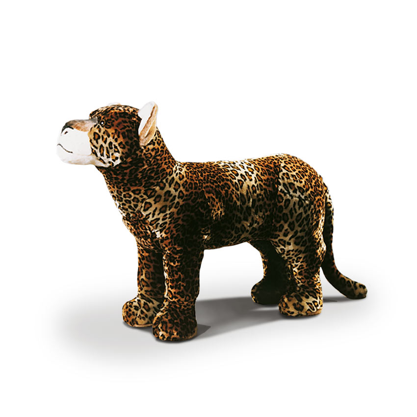 Riesen Kuscheltier Leopard