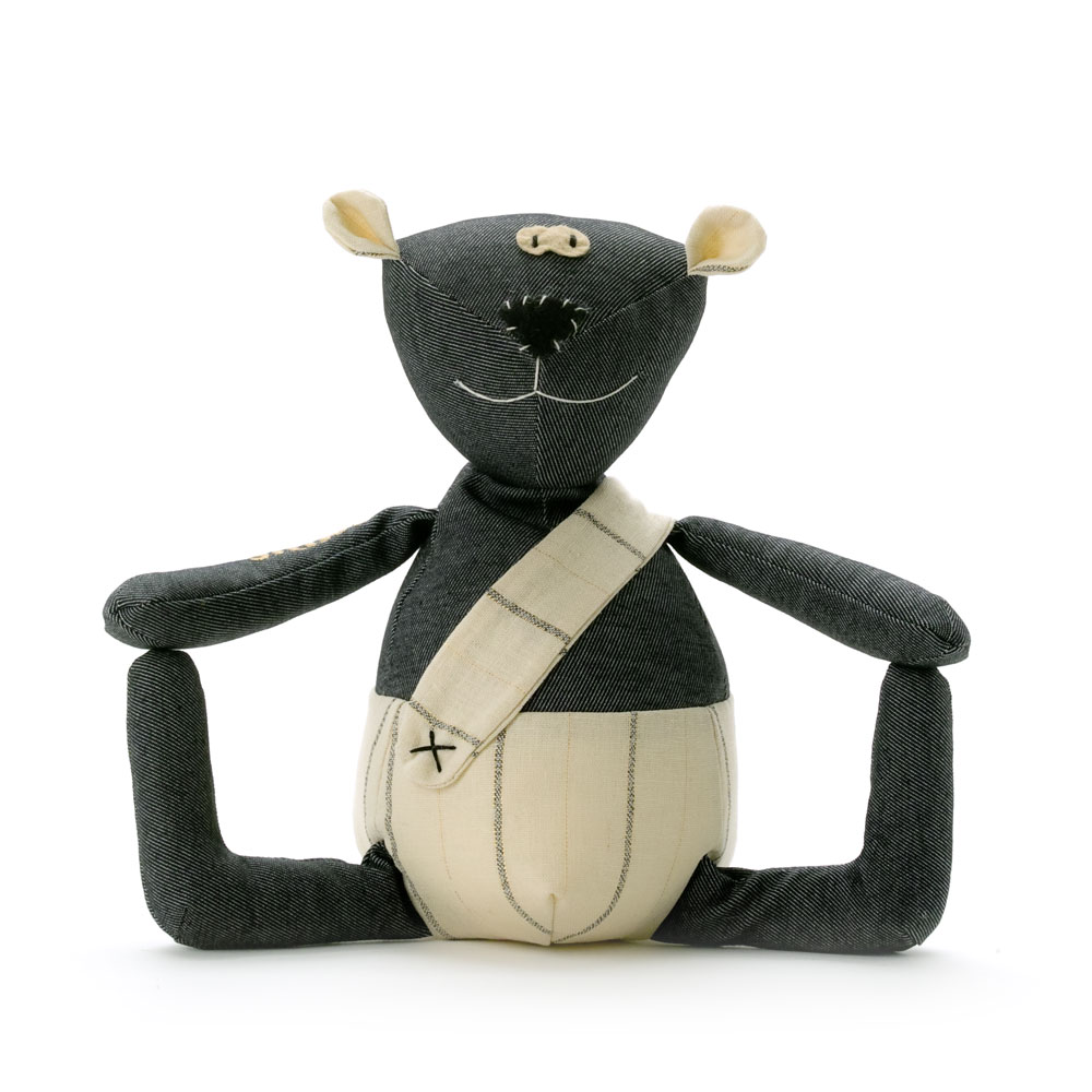 Kuscheltier Teddybär Linen