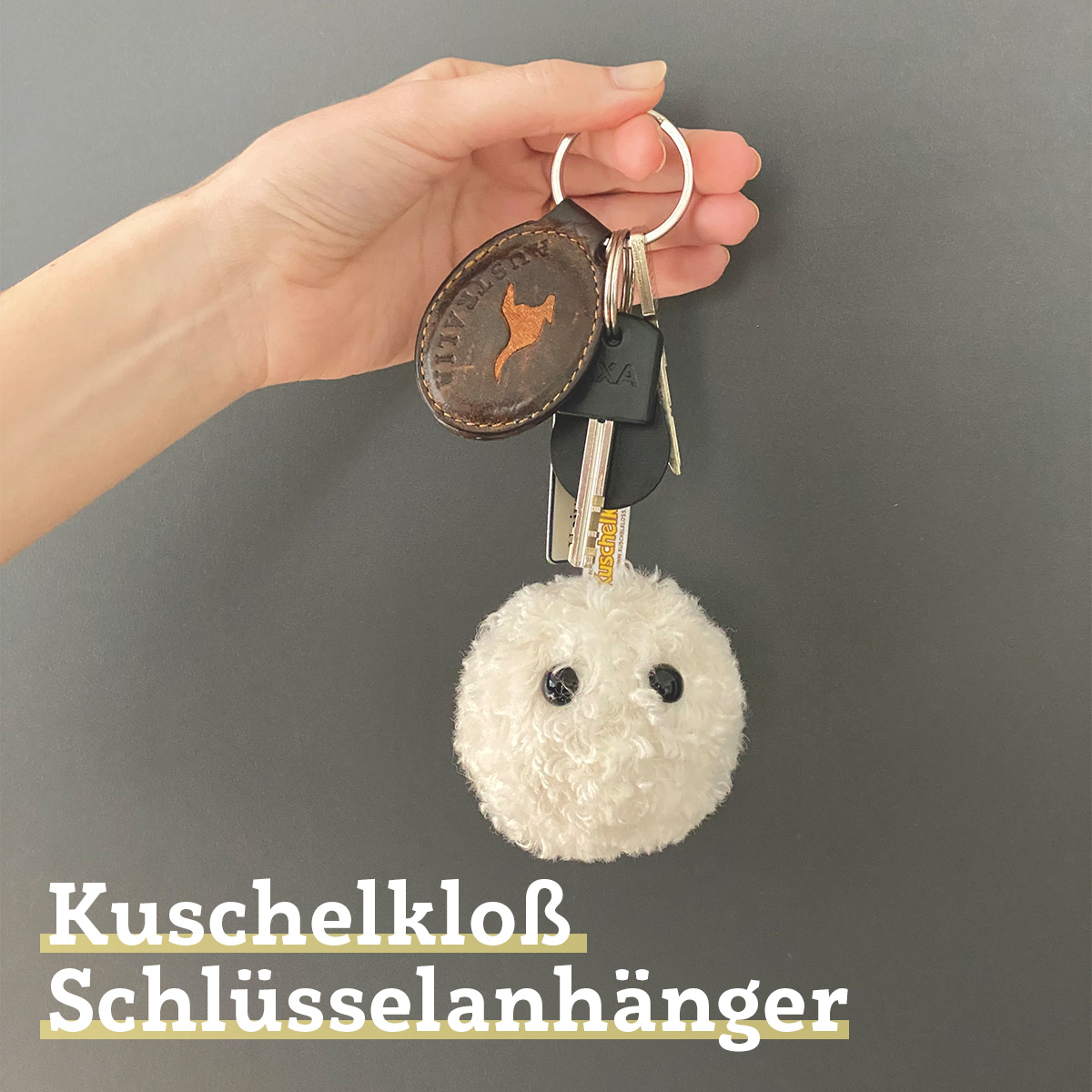Kuschelkloß Schlüsselanhänger