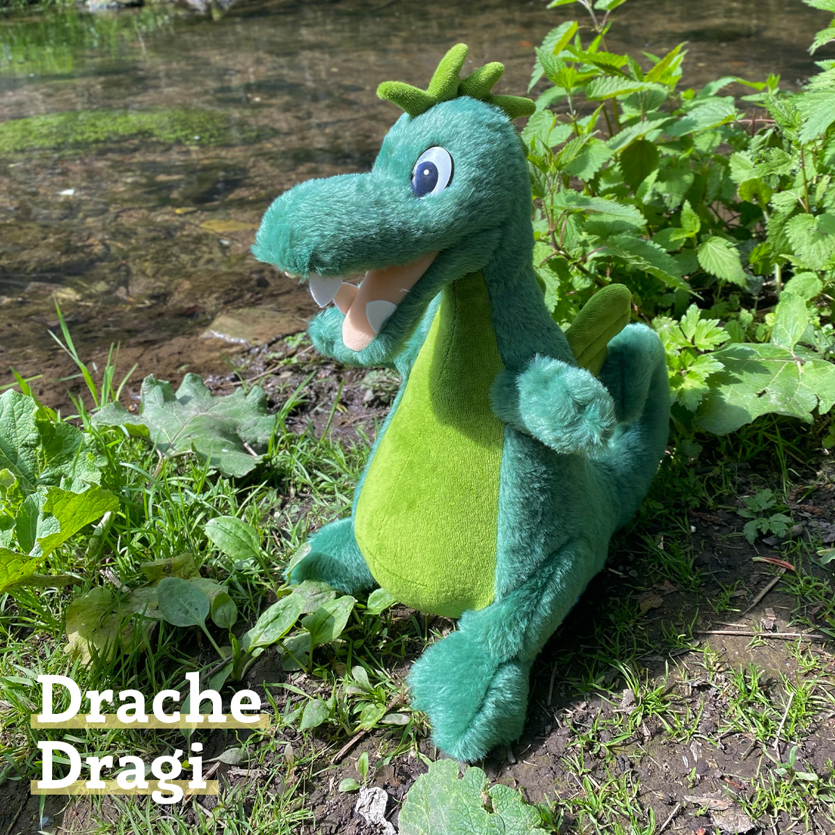 Kuscheltier Drache Dragi