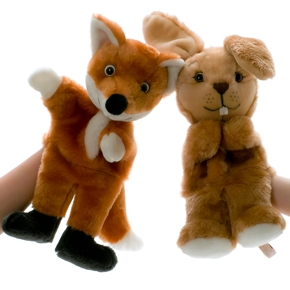 Hase Handpuppe