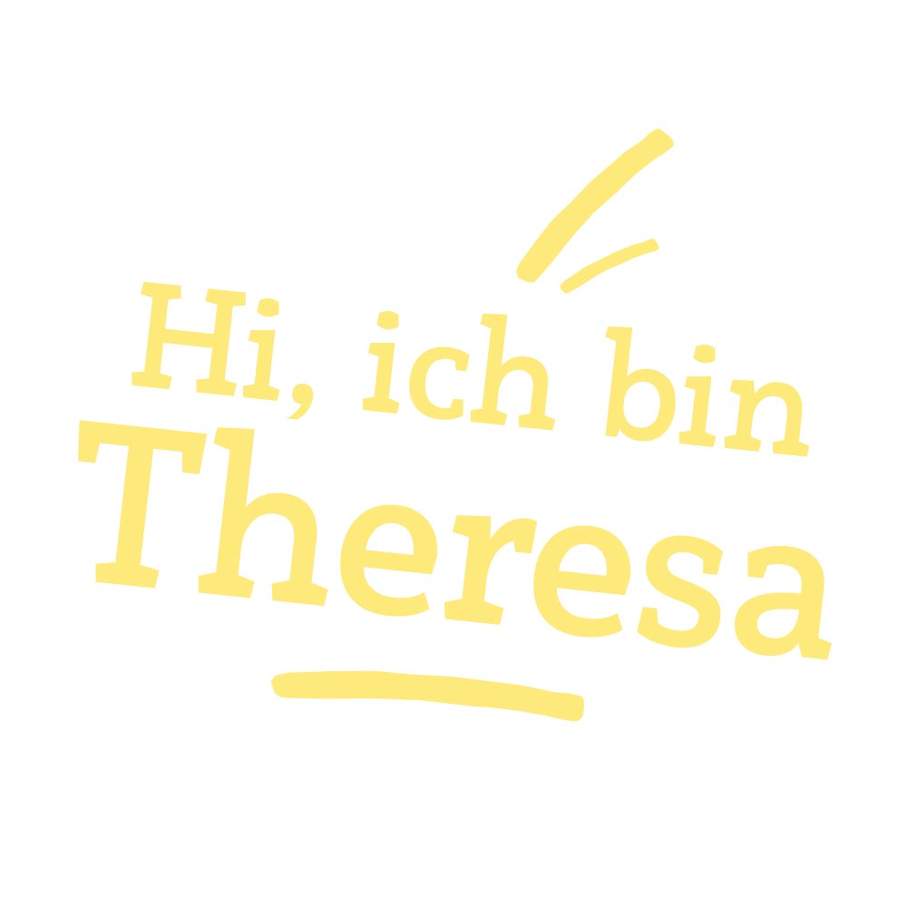 Teddybär Theresa mit grüner Schleife