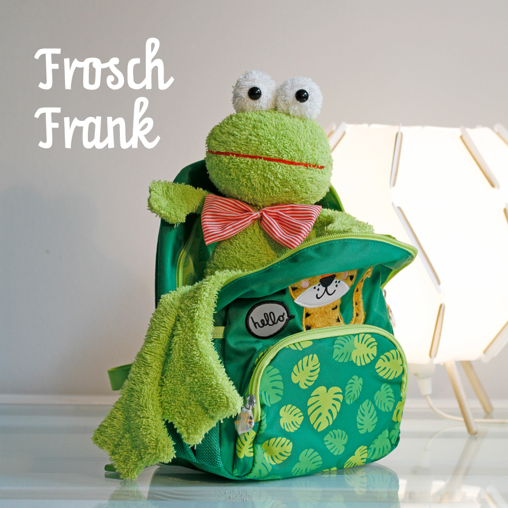 Plüschtier Frosch