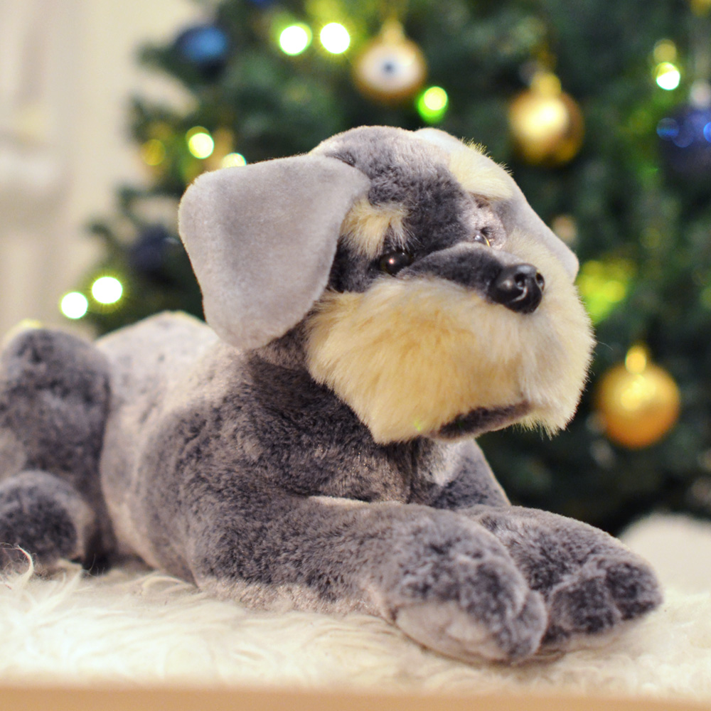 Plüschtier Hund Schnauzer Stanley