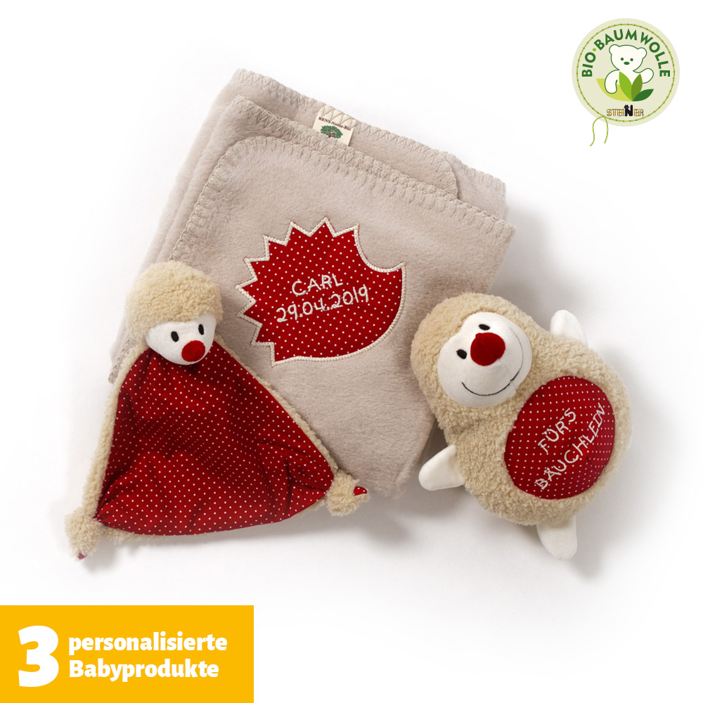 Baby Geschenkset Igel Carl